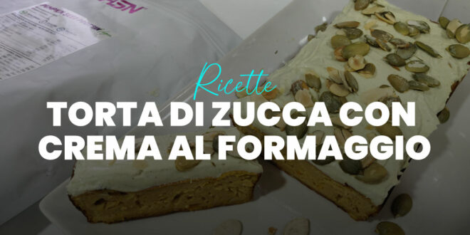 Torta di Zucca con Crema al Formaggio