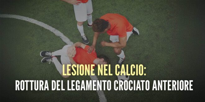 La Lesione più temuta nel Calcio: il Legamento Crociato Anteriore La Lesione più temuta nel Calcio: il Legamento Crociato Anteriore