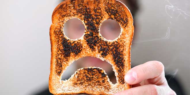 Toast e Acrilamide
