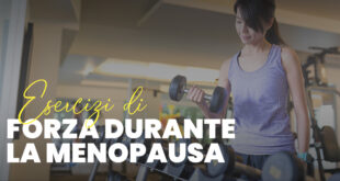 esercizi di forza menopausa