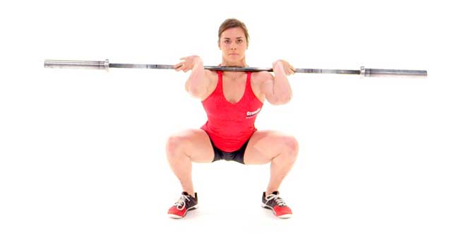 Squat frontale Squat frontale