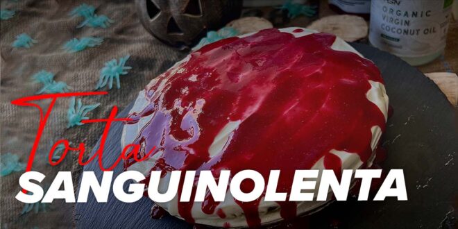 Torta sanguinolenta per Halloween