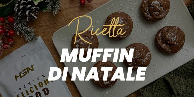 Muffin di Natale con 4 Ingredienti