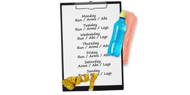 Pianificazione dell'allenamento