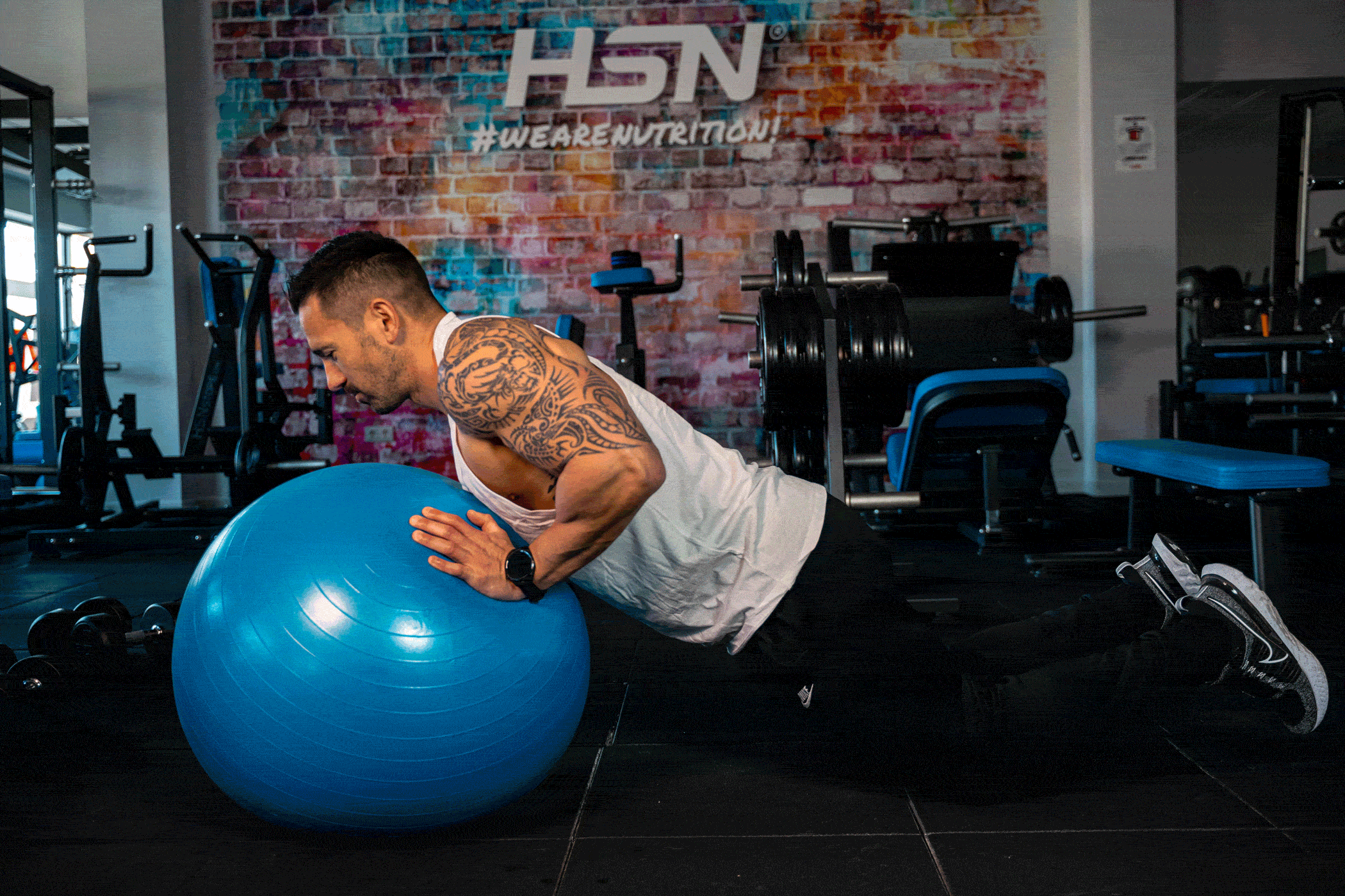 Palla Da Yoga 55 Cm Antiscivolo - Per Pilates, Fitness, Gravidanza, Con Gonfiatore Incluso, Resistente Fino A 150 Kg - Foto 4