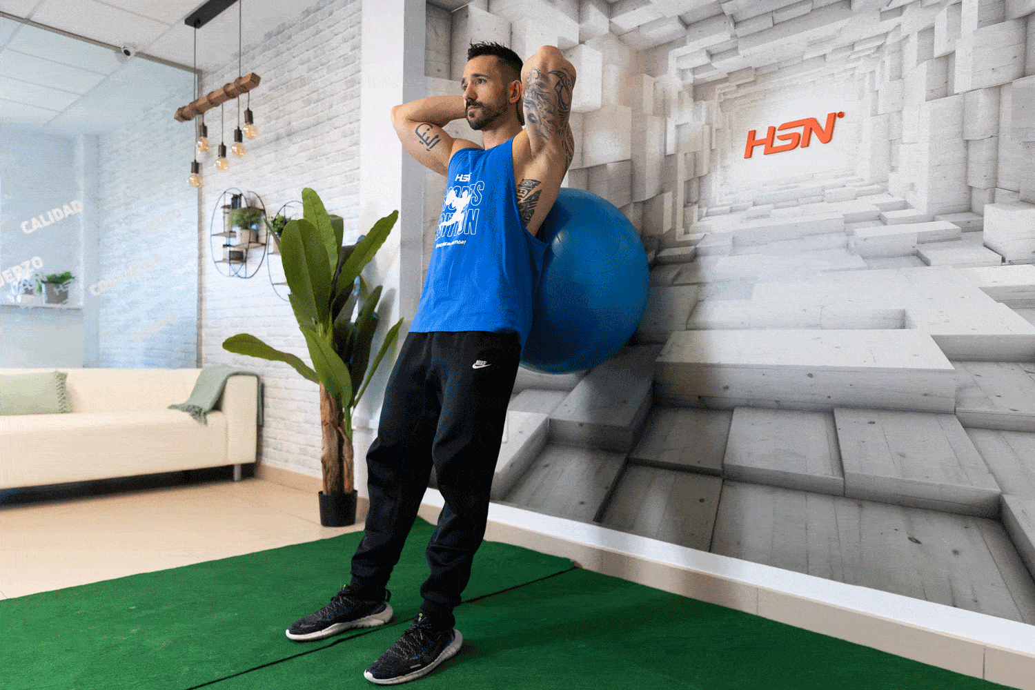 Ball Squat Ball Squat