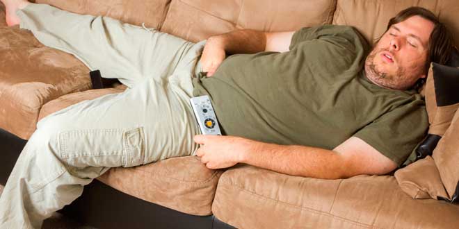 Non fare sport e guardare la TV Non fare sport e guardare la TV
