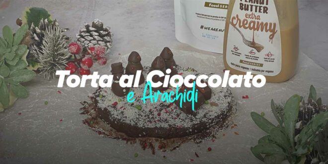 Torta al cioccolato e arachidi‌