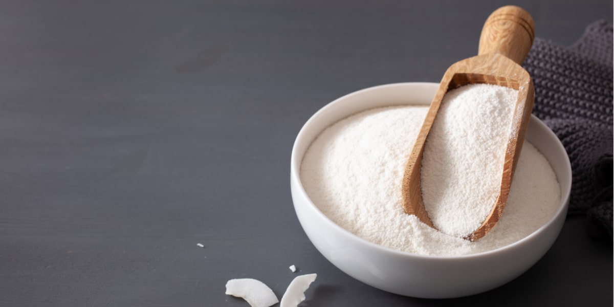 Consistenza della farina di cocco Consistenza della farina di cocco