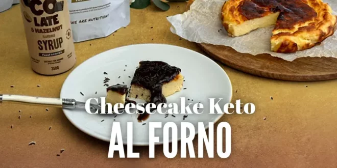 Cheesecake Keto al Forno