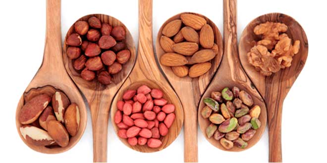 frutti secchi bruciati grassi