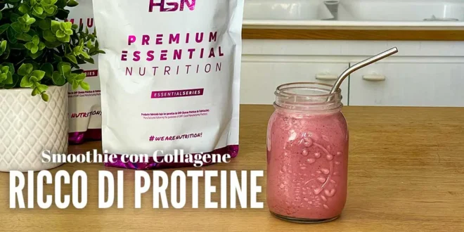 Smoothie con Collagene ricco di Proteine