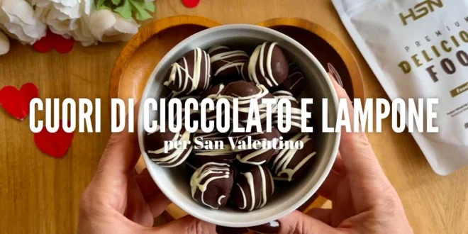 Cuori di Cioccolato e Lampone per San Valentino