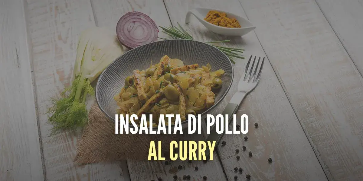 Insalata di pollo al curry
