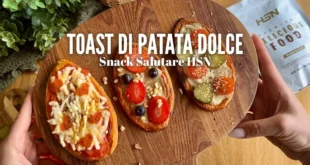 Toast di patata dolce