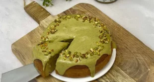 Cheesecake al pistacchio senza zucchero