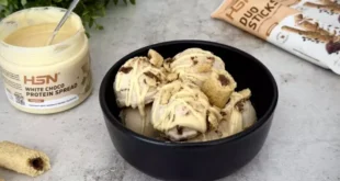 Palline di Gelato al Cioccolato Bianco