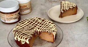 Cheesecake Proteica al Cioccolato e Nocciole