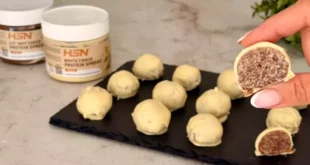 Tartufi al cioccolato bianco