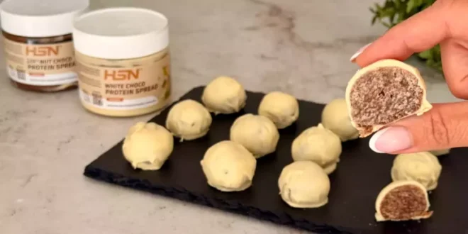 Tartufi al cioccolato bianco