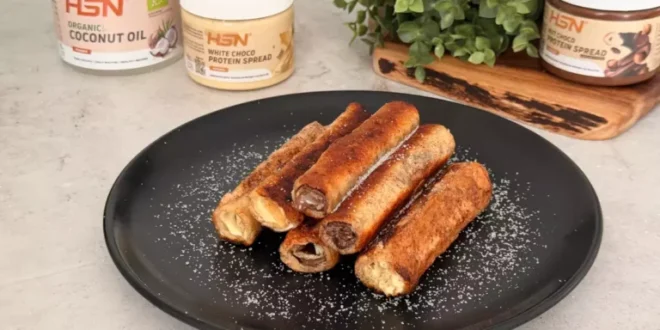 Rotolini ripieni di cioccolato Rotolini ripieni di cioccolato