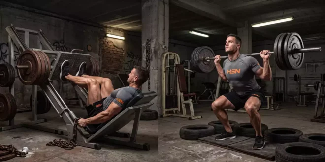 Squat o pressa per le gambe: quale scegliere in base al tuo obiettivo? Squat o pressa per le gambe: quale scegliere in base al tuo obiettivo?