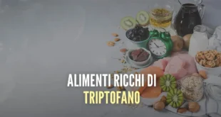 Alimenti con triptofano