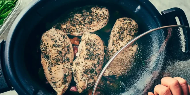 Pollo con Patate nella Pentola Crock Pot
