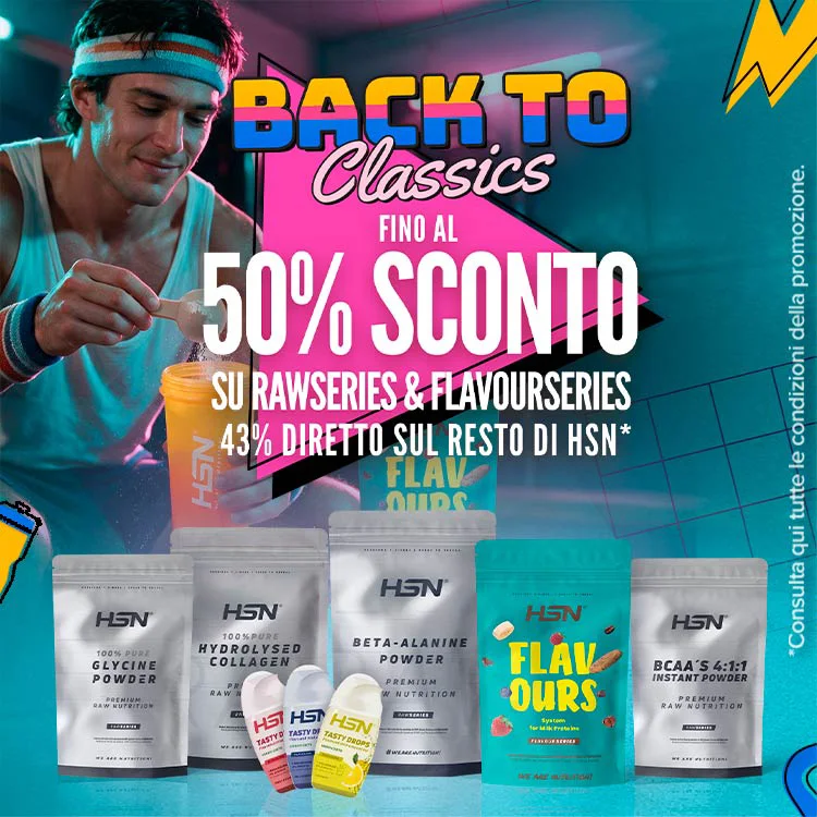 Fino al 50% di Sconto su RawSeries & FlavourSeries