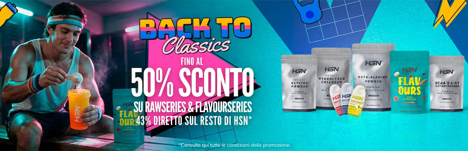 Fino al 50% di Sconto su RawSeries & FlavourSeries