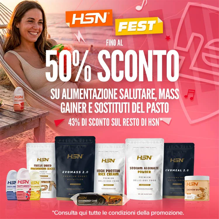Fino al 50% di Sconto su Alimentazione Salutare, Mass Gainer e Sostituti del Pasto