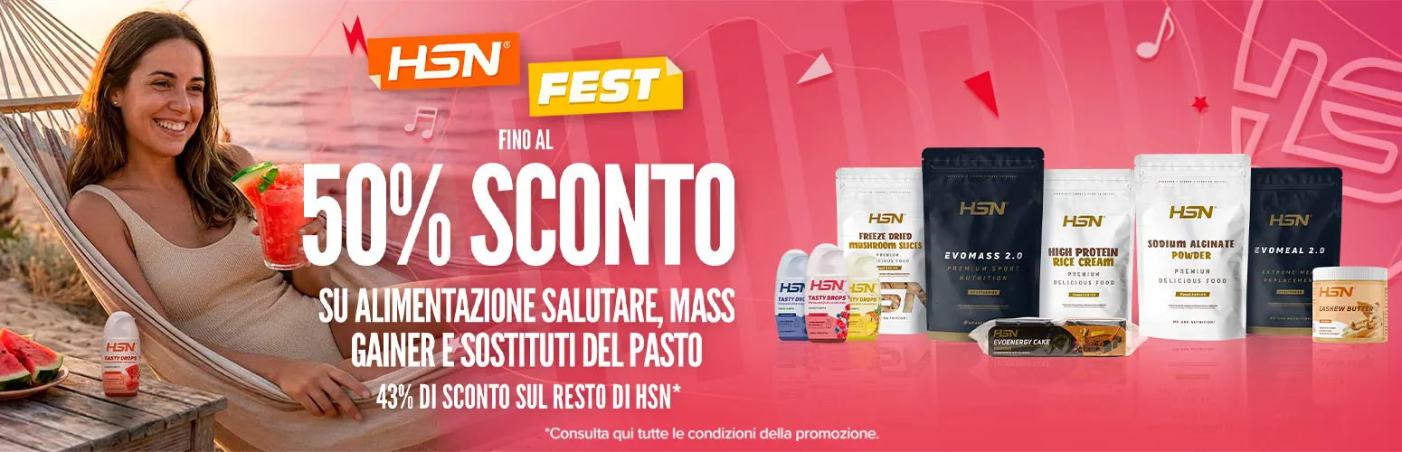 Fino al 50% di Sconto su Alimentazione Salutare, Mass Gainer e Sostituti del Pasto
