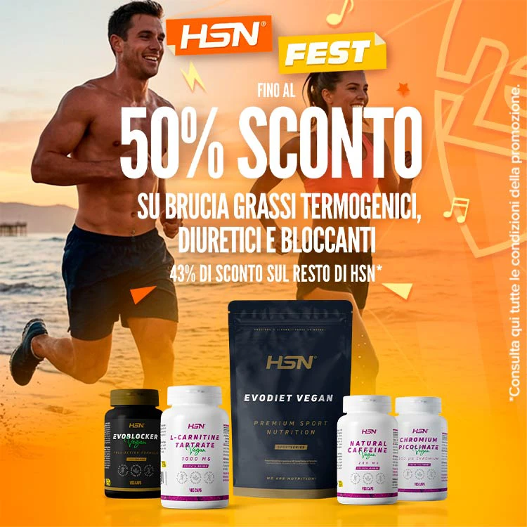 Fino al 50% di Sconto su Brucia Grassi Termogenici, Diuretici e Bloccanti