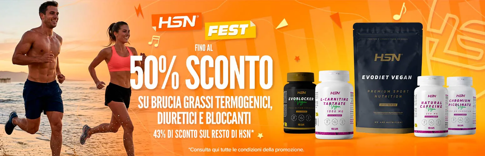 Fino al 50% di Sconto su Brucia Grassi Termogenici, Diuretici e Bloccanti