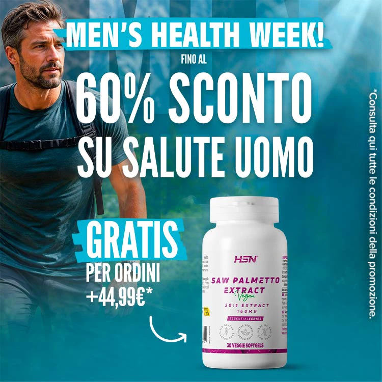 Fino al 60% di Sconto su Salute Uomo