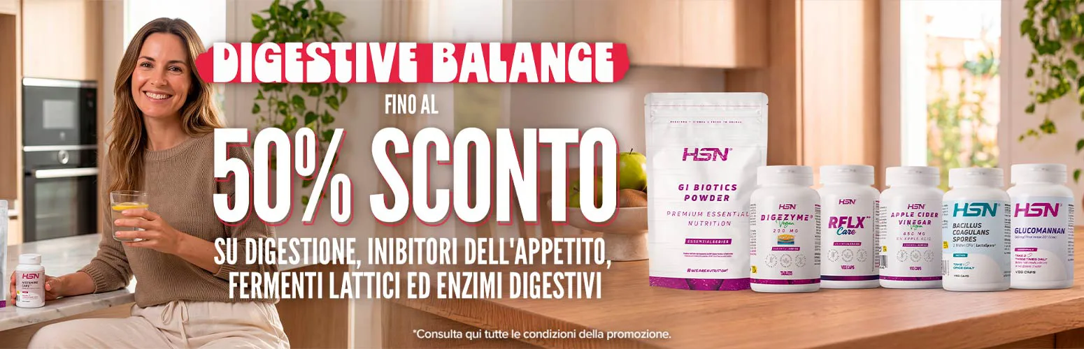 Fino al 50% di Sconto su Digestione, Inibitori dell'appetito, Fermenti Lattici ed Enzimi Digestivi