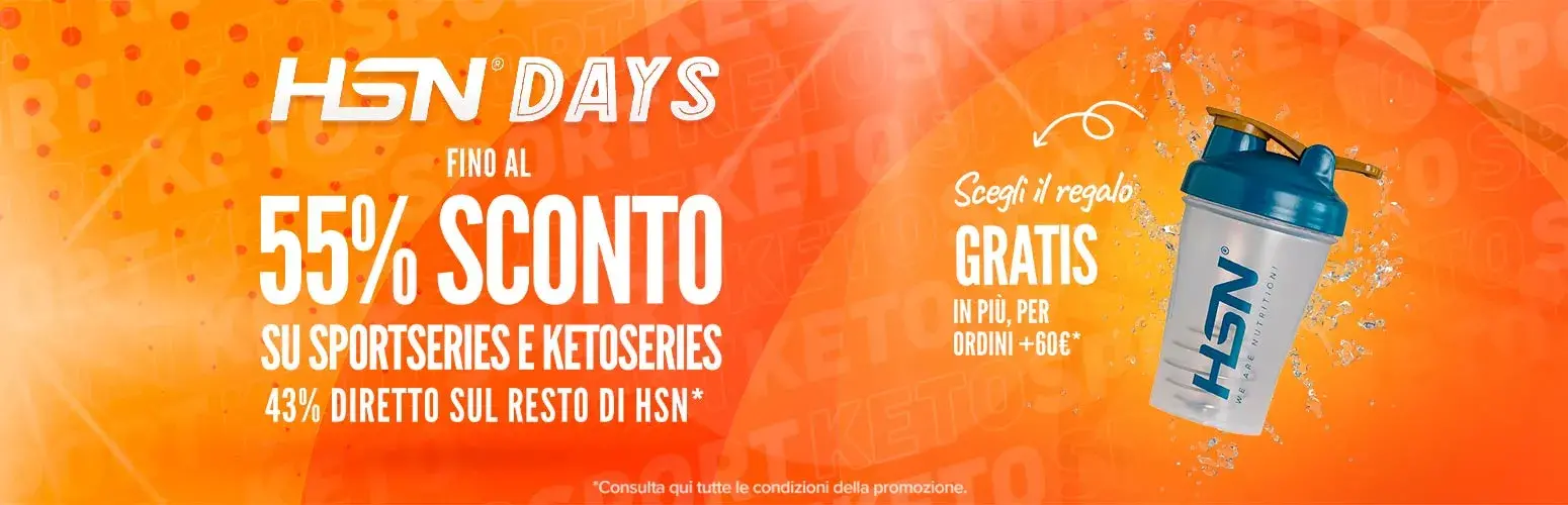 Fino al 55% di Sconto su SportSeries & KetoSeries