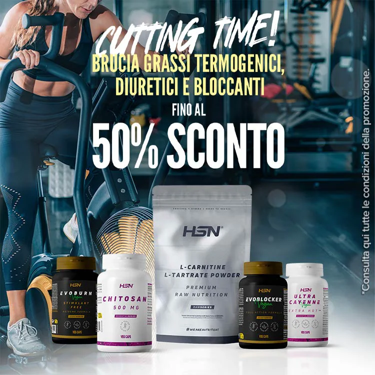 Fino al 50% di Sconto su Brucia Grassi Termogenici, Diuretici e Bloccanti