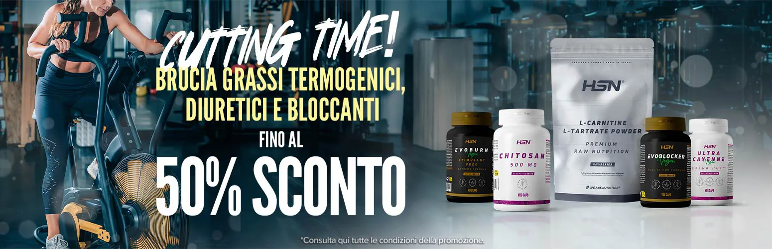 Fino al 50% di Sconto su Brucia Grassi Termogenici, Diuretici e Bloccanti