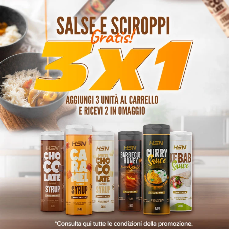 3x1 su Salse e Sciroppi