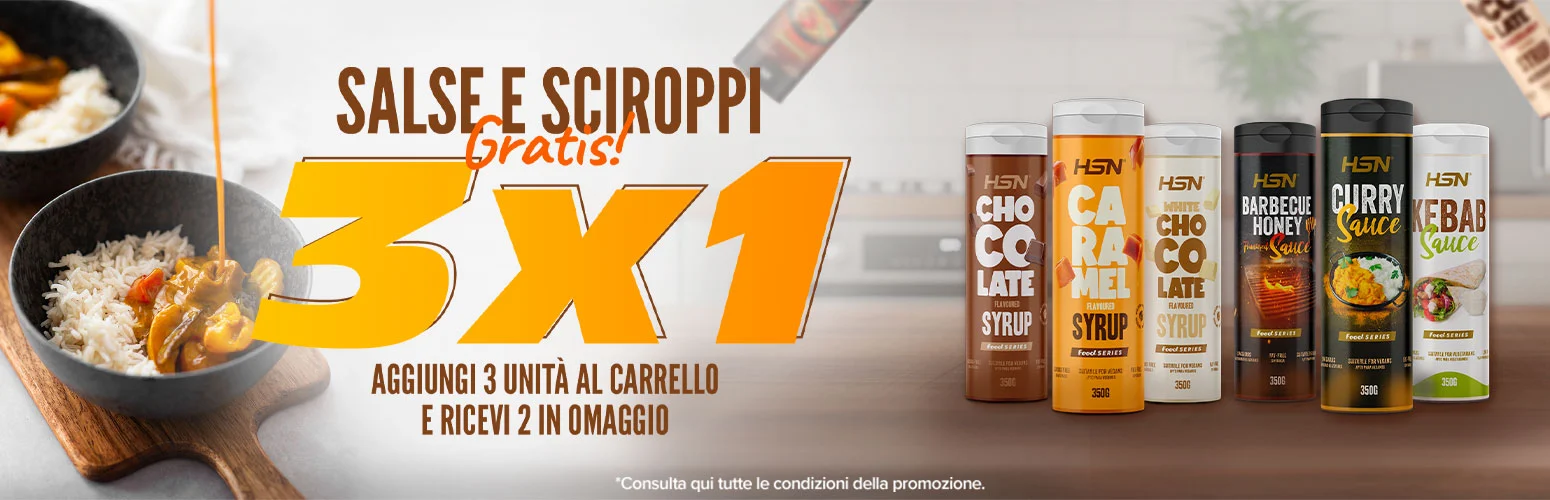 3x1 su Salse e Sciroppi