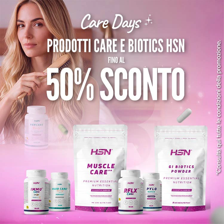 Fino al 50% di Sconto sui Prodotti Care e Biotics HSN