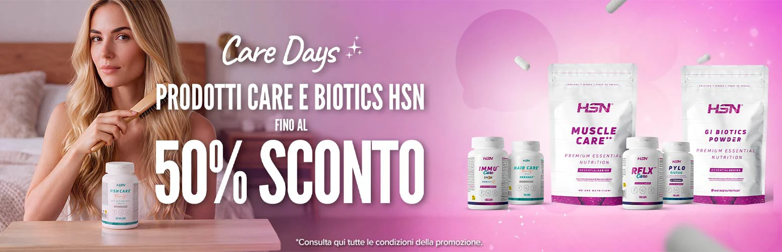 Fino al 50% di Sconto sui Prodotti Care e Biotics HSN