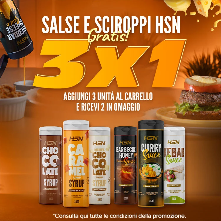 3x1 su Salse e Sciroppi
