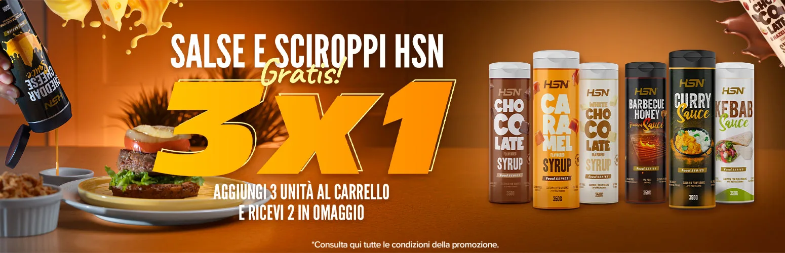 3x1 su Salse e Sciroppi