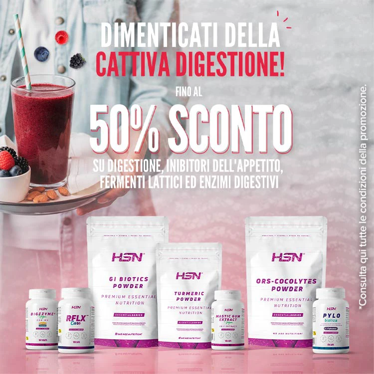 Fino al 50% di Sconto su Digestione, Inibitori dell'appetito, Fermenti Lattici ed Enzimi Digestivi.&nbsp;