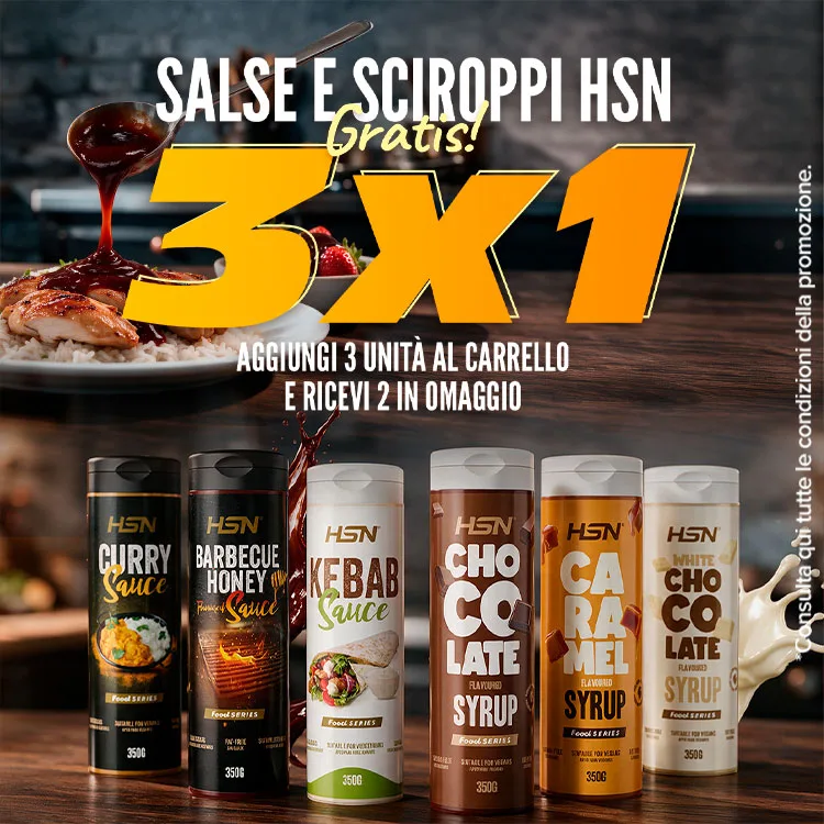 3x1 su Salse e Sciroppi