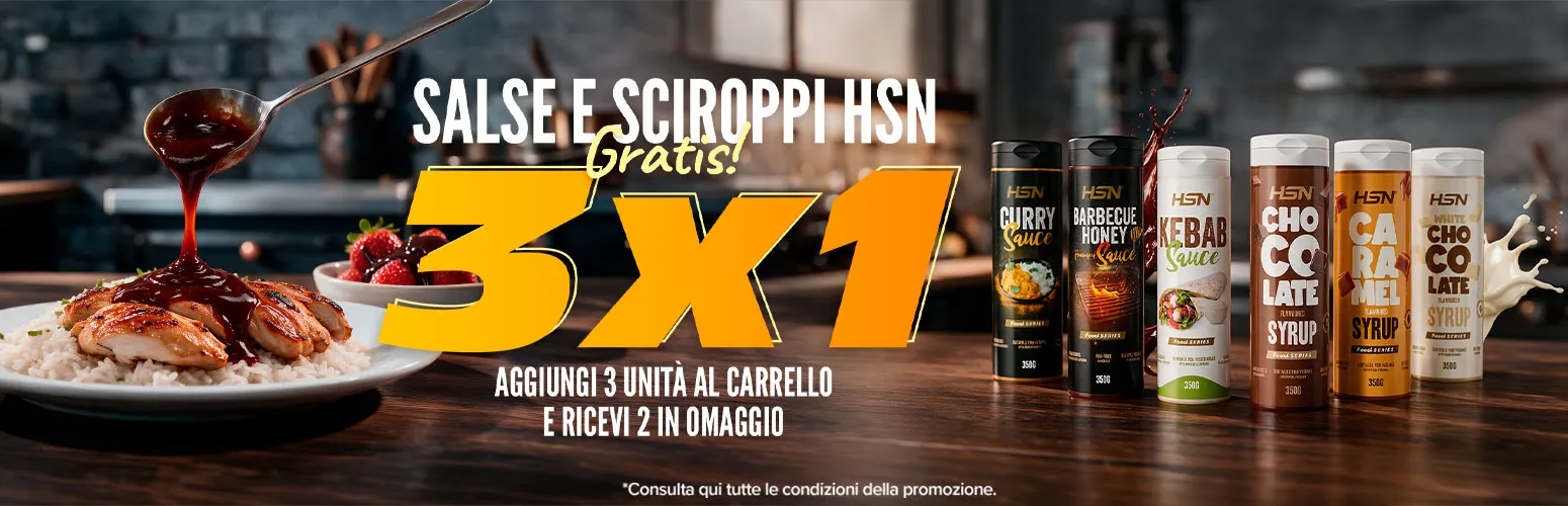 3x1 su Salse e Sciroppi