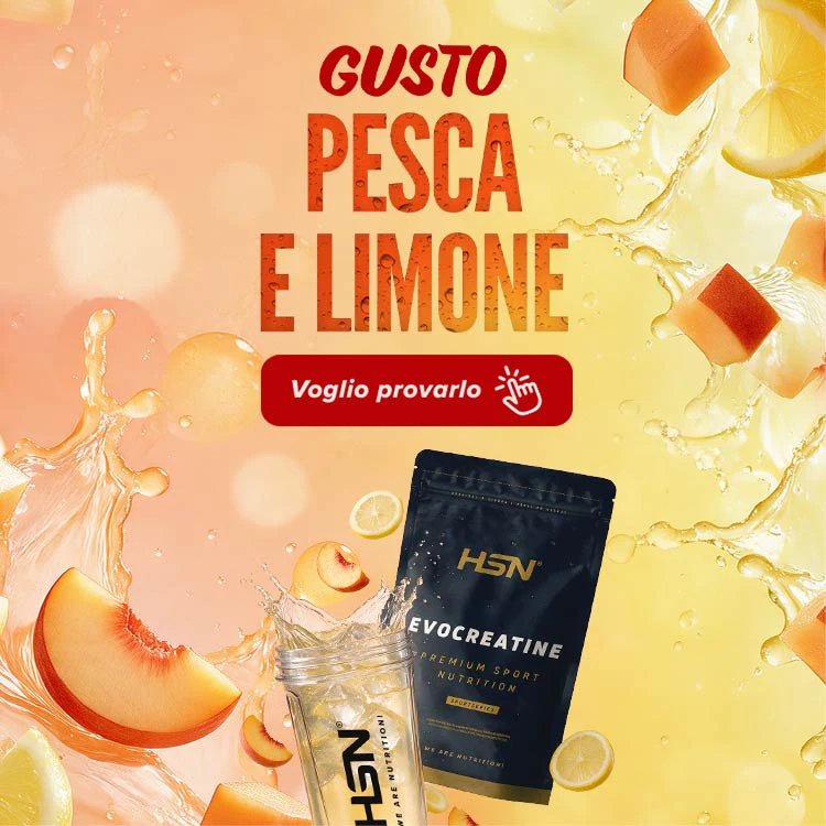 Prova il nostro gusto Pesca e Limone