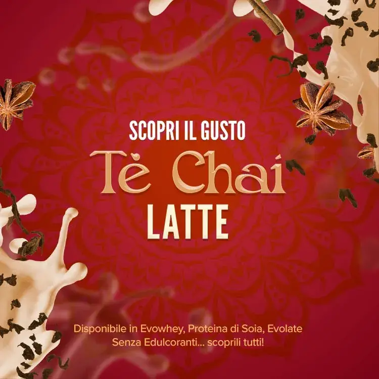 Prova il nostro gusto Tè Chai Latte